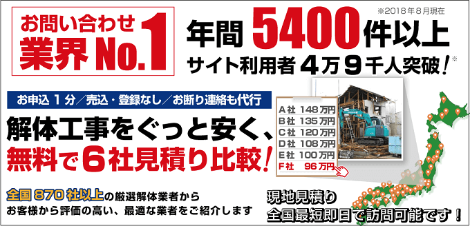 解体無料見積ガイド